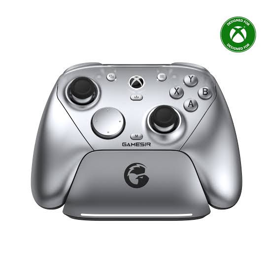 GameSir G7 Pro mit Ladestation – Metallic Silver