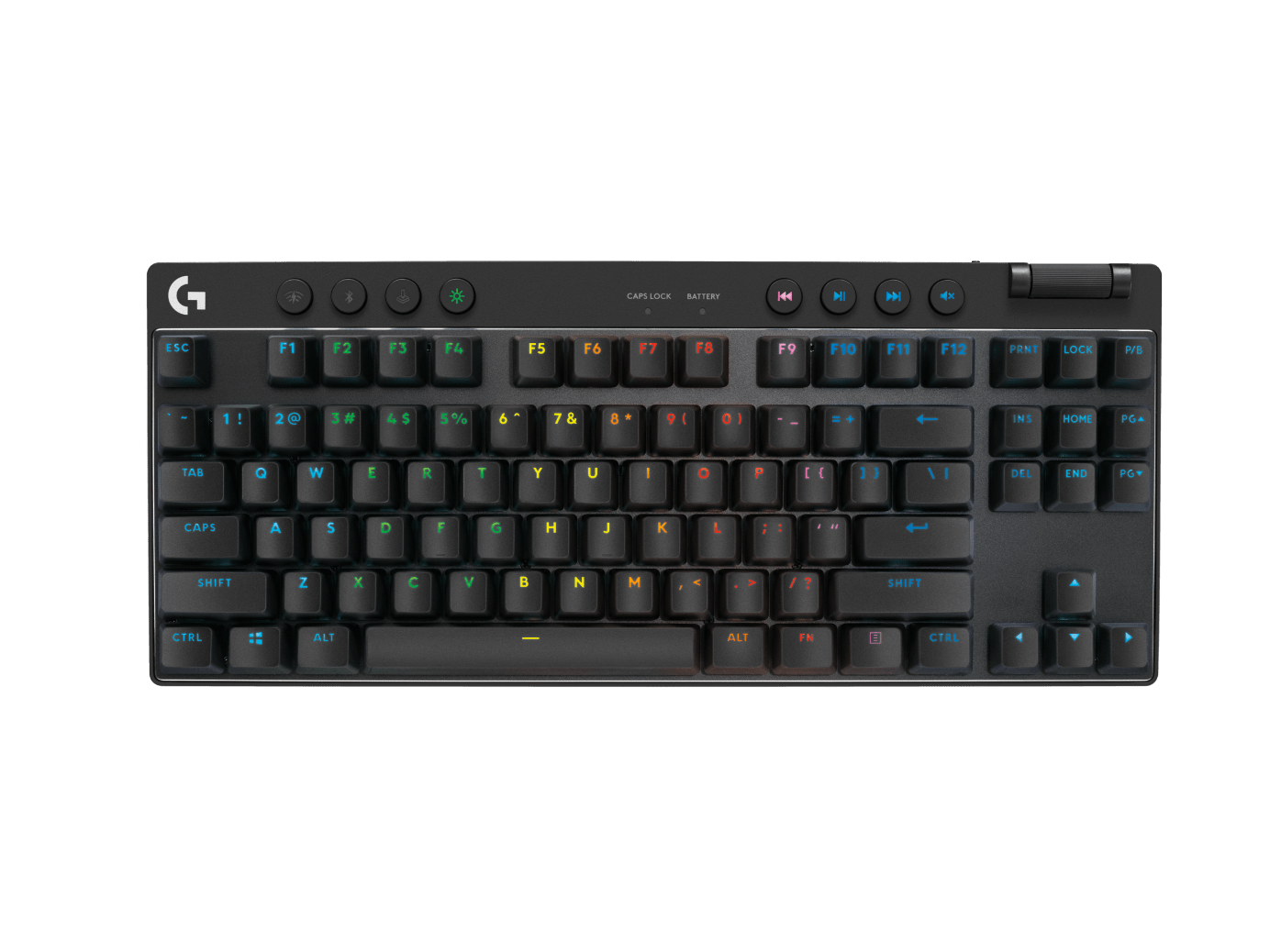 Logitech G PRO TKL – GX Blue Clicky, Schwarz (DE-QWERTZ)